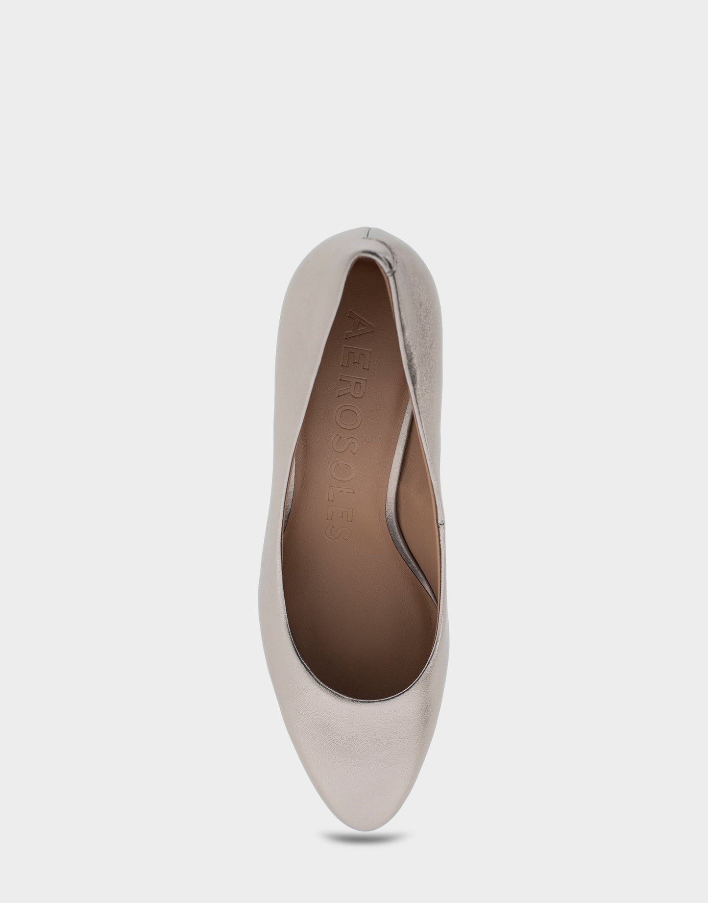 Aerosoles Mid Heel Pump in Champagne