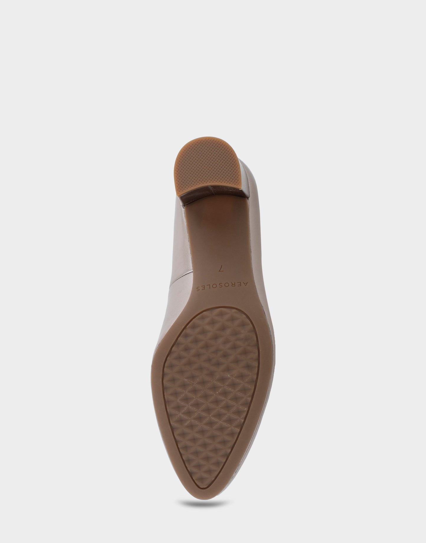 Aerosoles Mid Heel Pump in Champagne