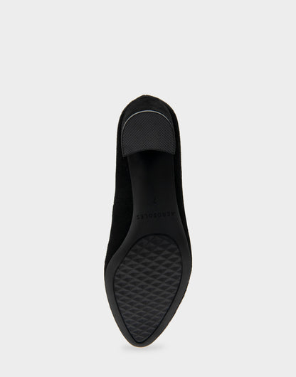 Aerosoles Mid Heel Pump in Black