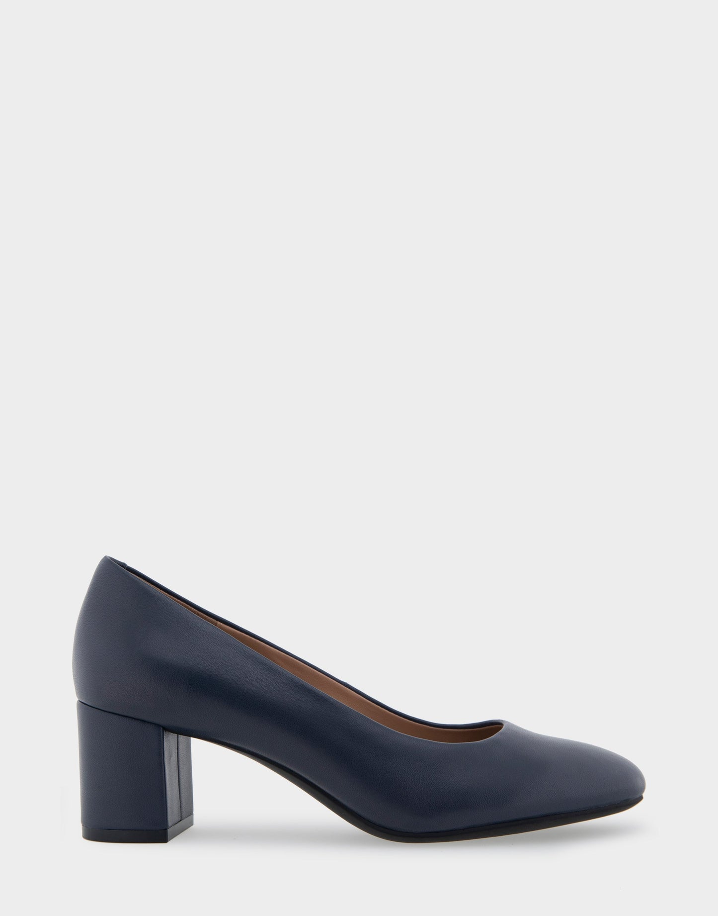 Aerosoles Mid Heel Pump in Navy