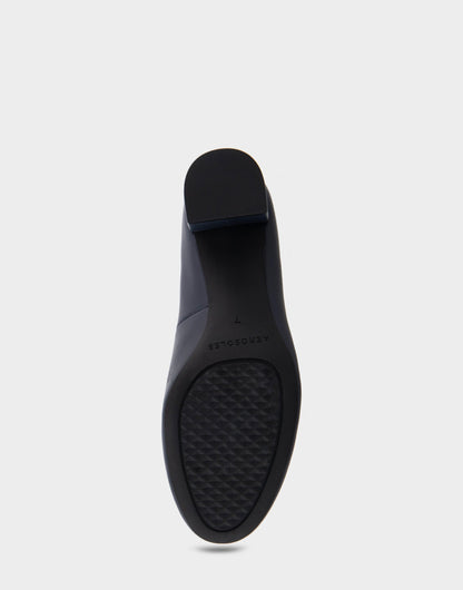Aerosoles Mid Heel Pump in Navy