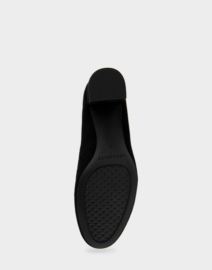 Aerosoles Mid Heel Pump in Black