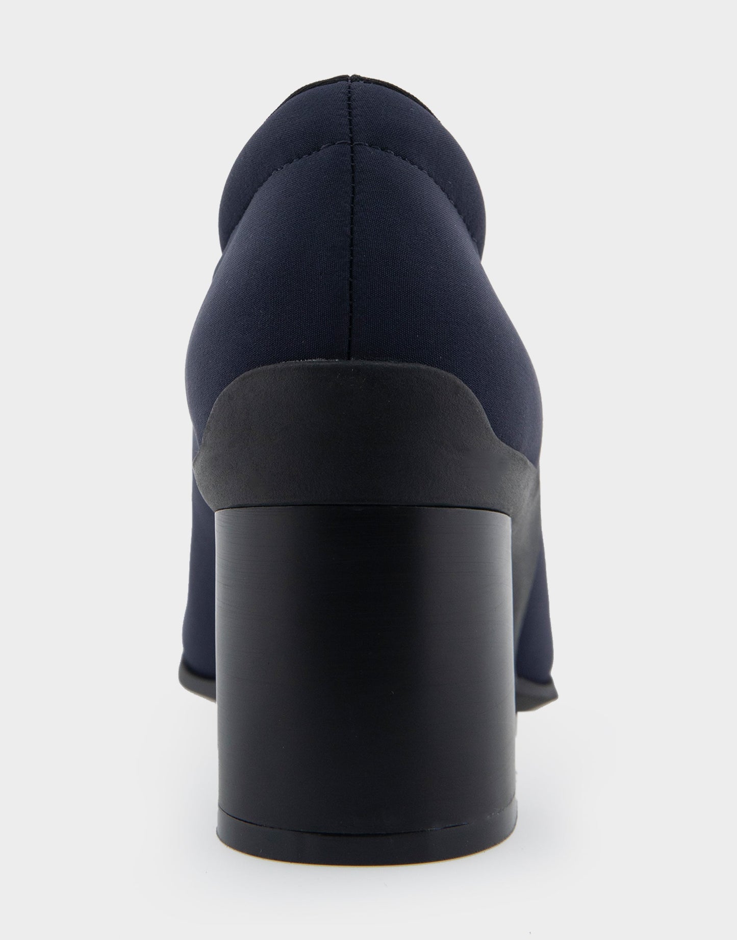 Aerosoles Mid Heel Pump in Navy Stretch