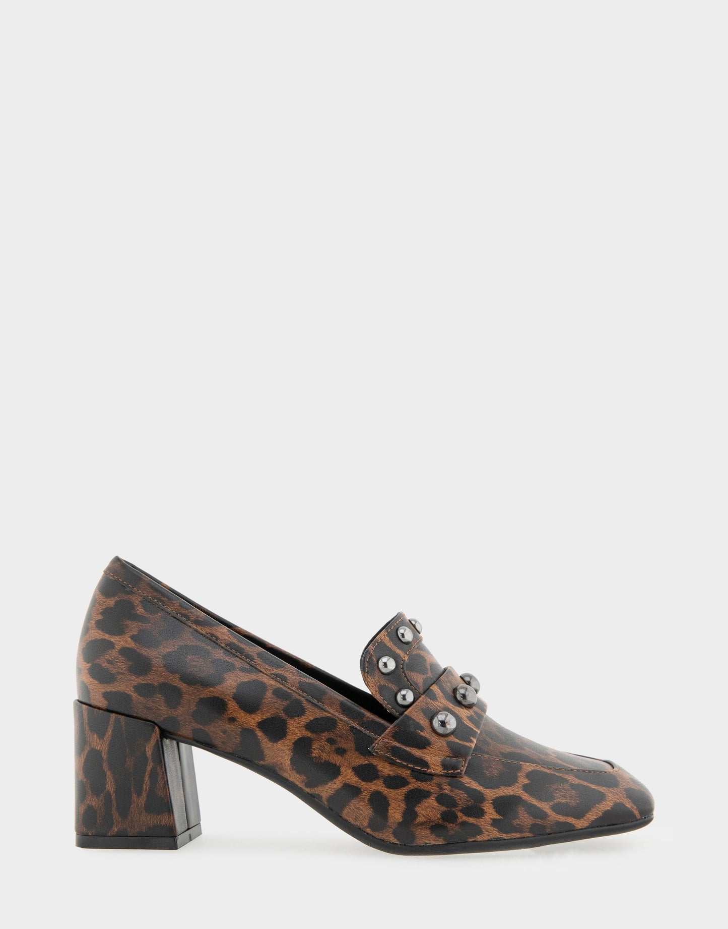 Aerosoles Heeled Loafer In Leopard