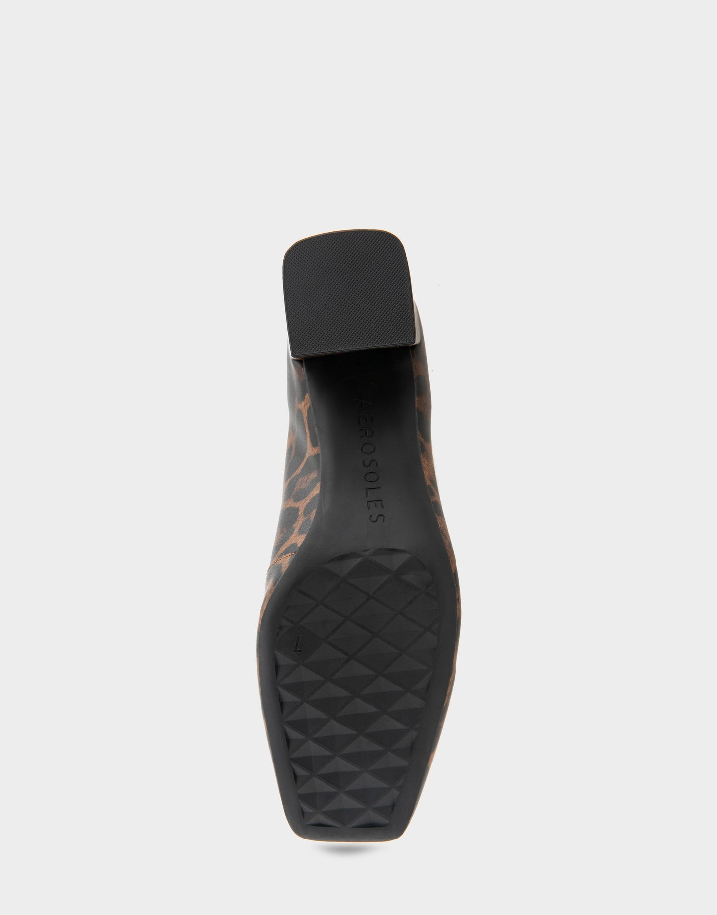 Aerosoles Heeled Loafer In Leopard
