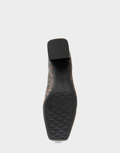 Aerosoles Heeled Loafer In Leopard