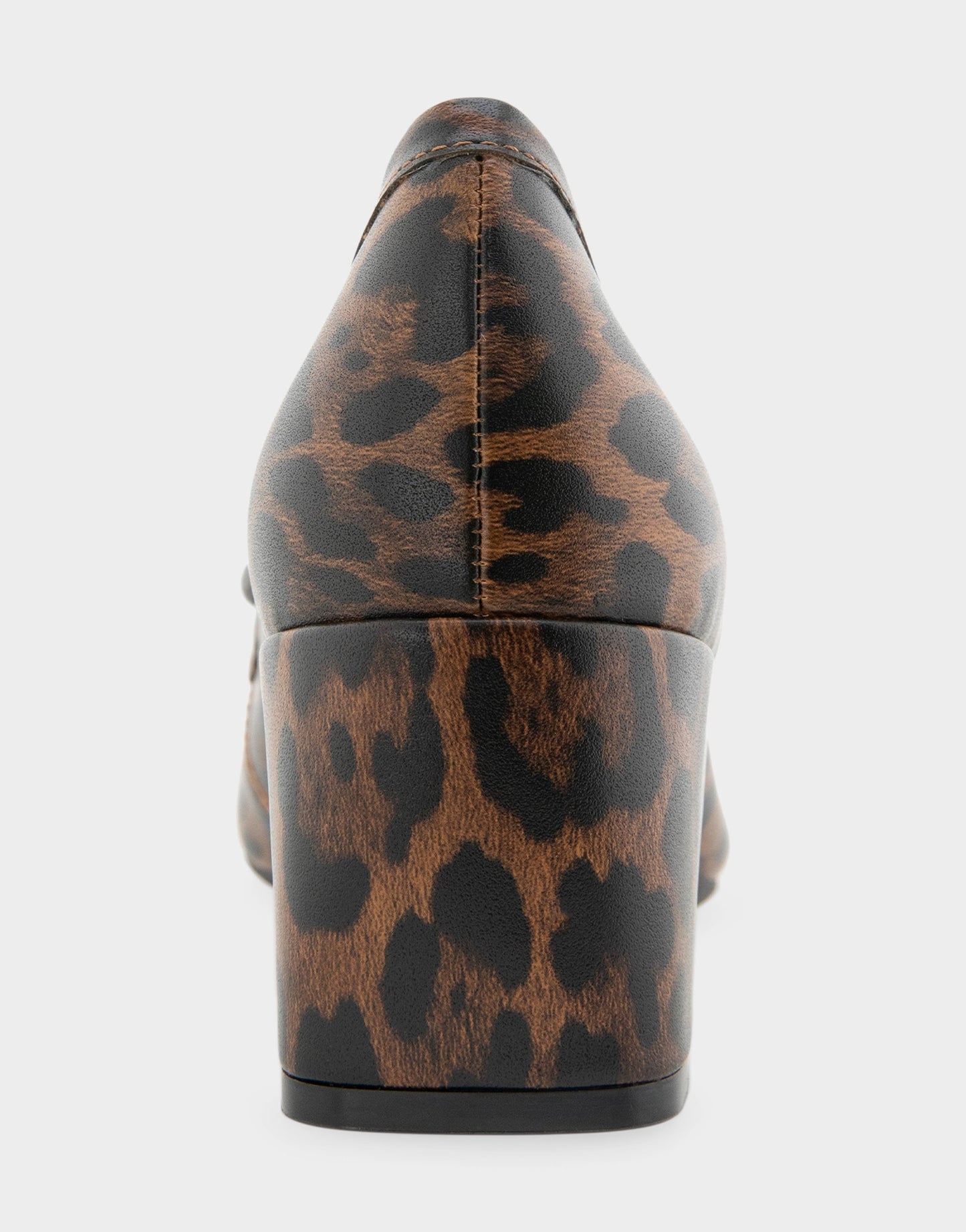 Aerosoles Heeled Loafer In Leopard