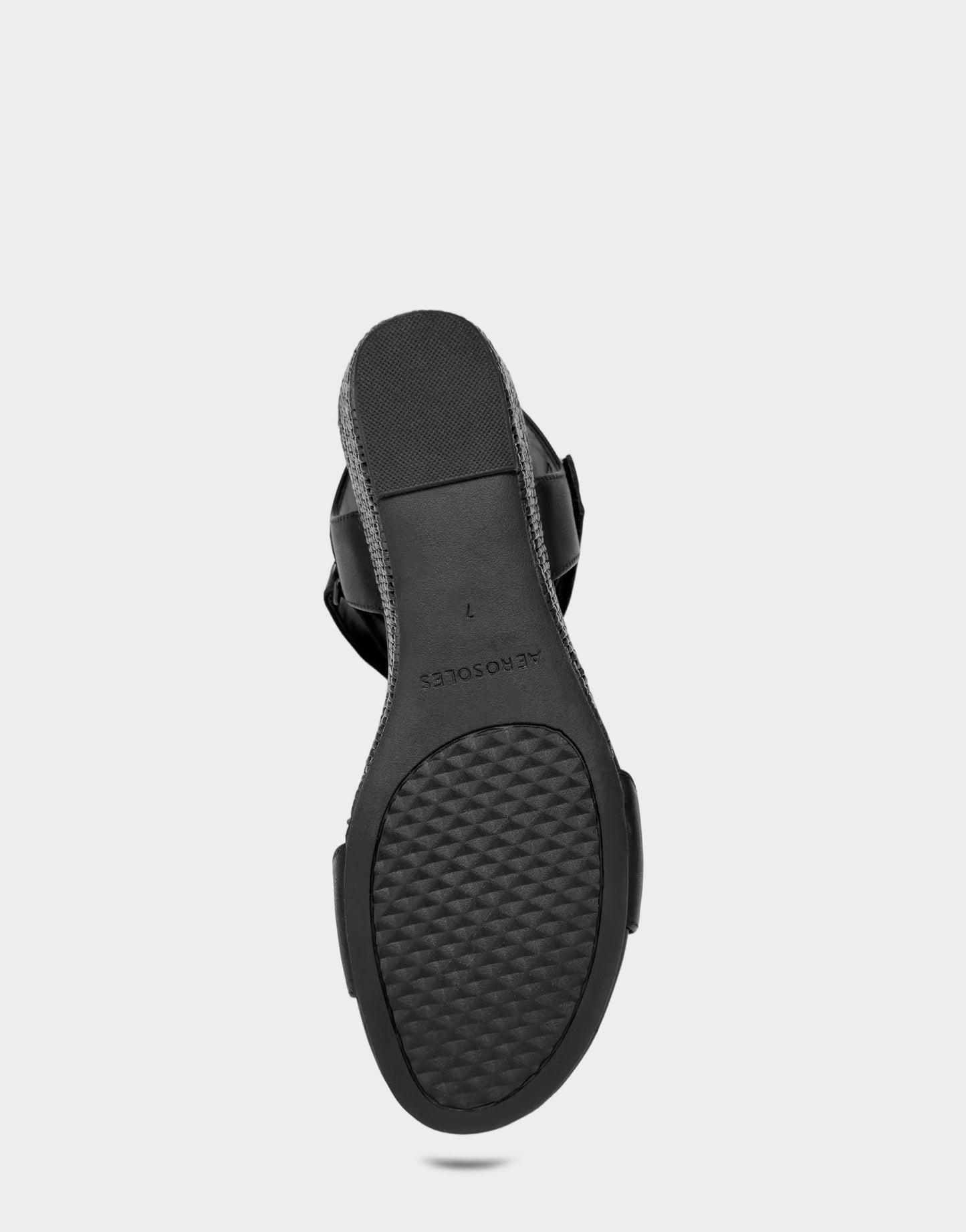 Aerosoles Wedge Sandal in Black