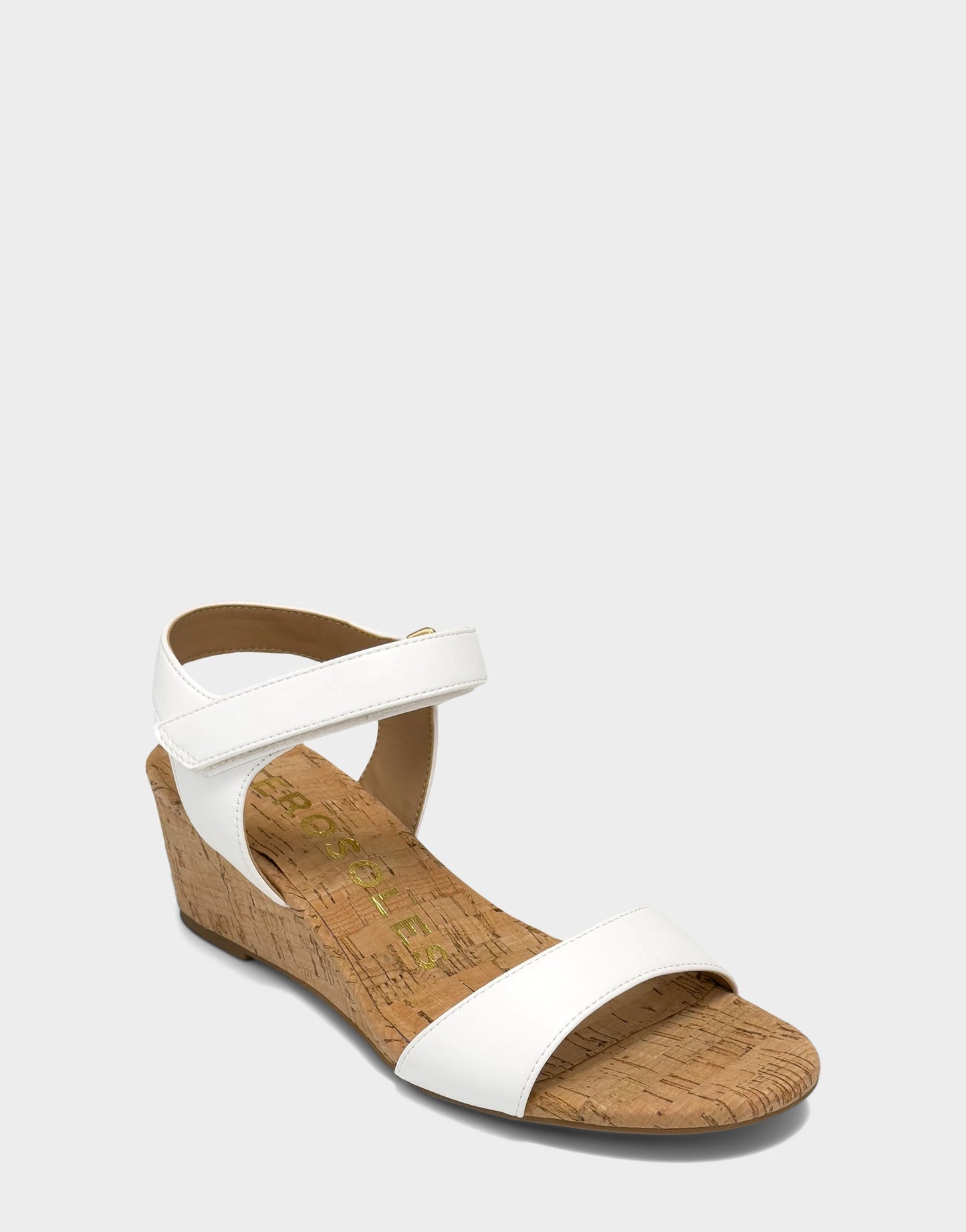Aerosoles Wedge Sandal in White