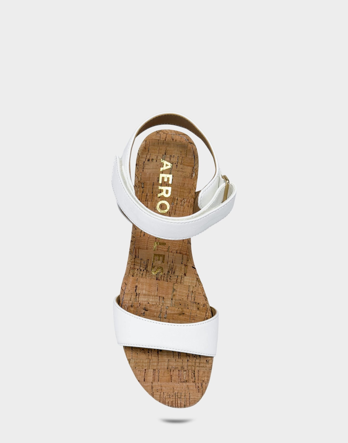 Aerosoles Wedge Sandal in White