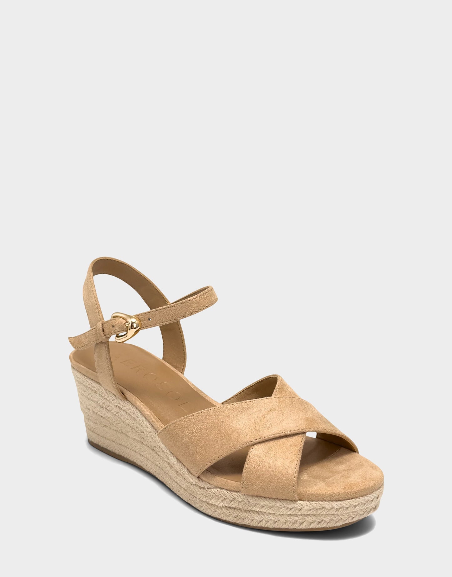 Aerosoles Wedge Sandal in Natural