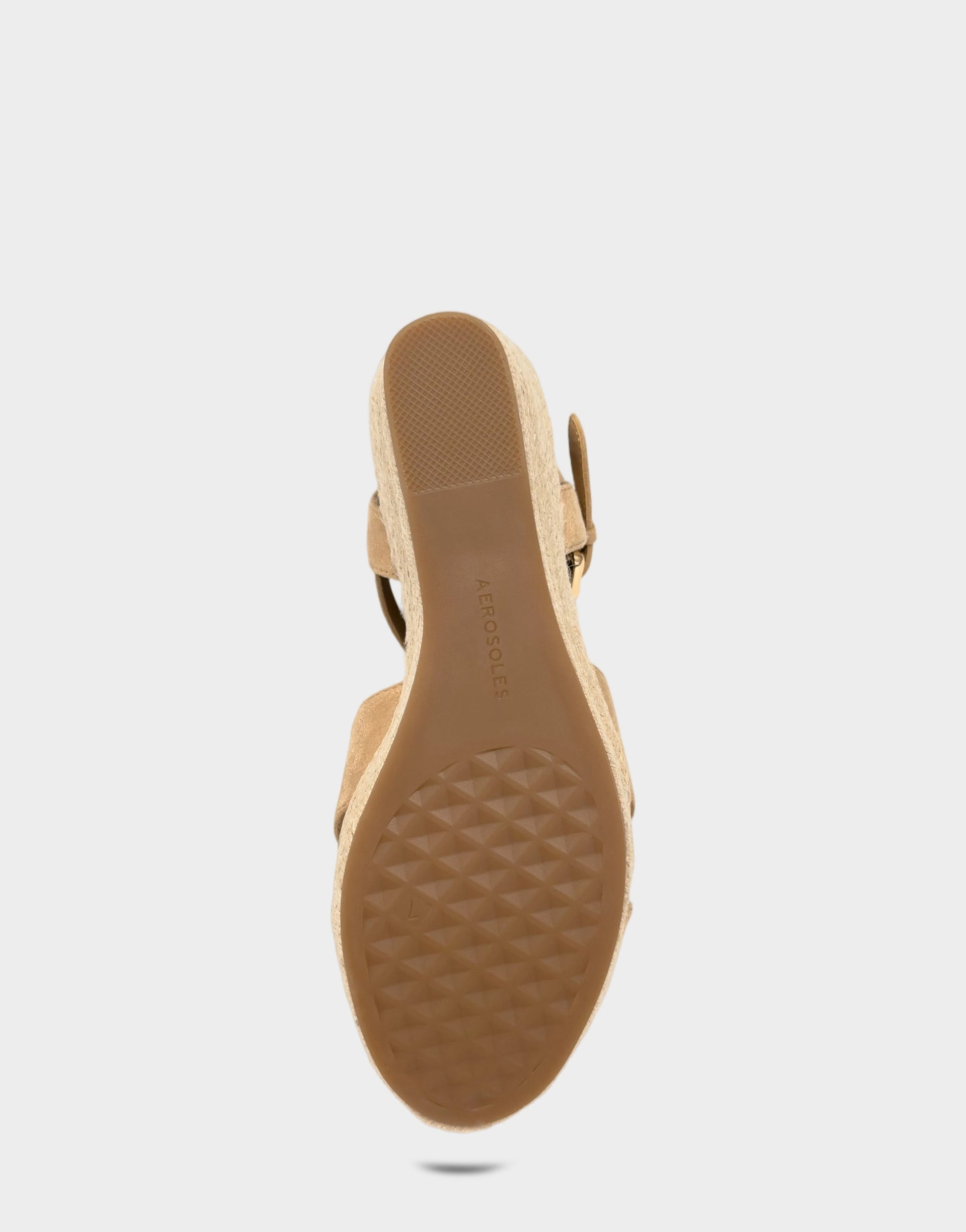 Aerosoles Wedge Sandal in Natural