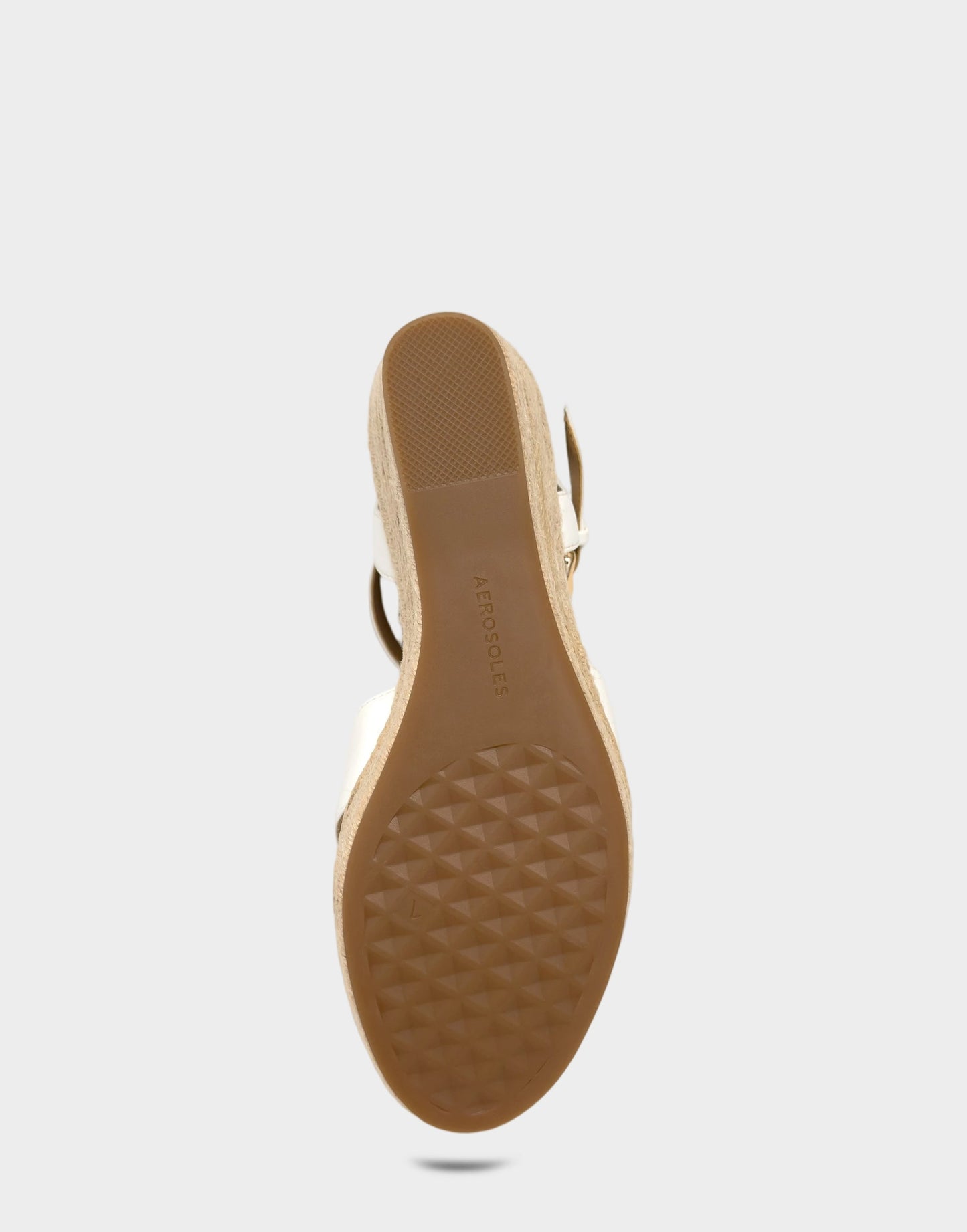 Aerosoles Wedge Sandal in White