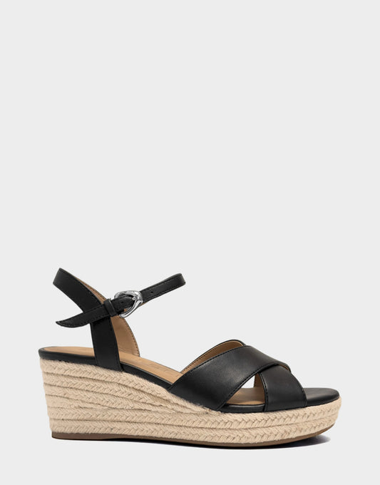 Aerosoles Wedge Sandal in Black