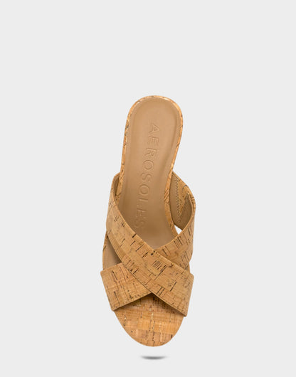 Aerosoles Wedge Sandal in Cork