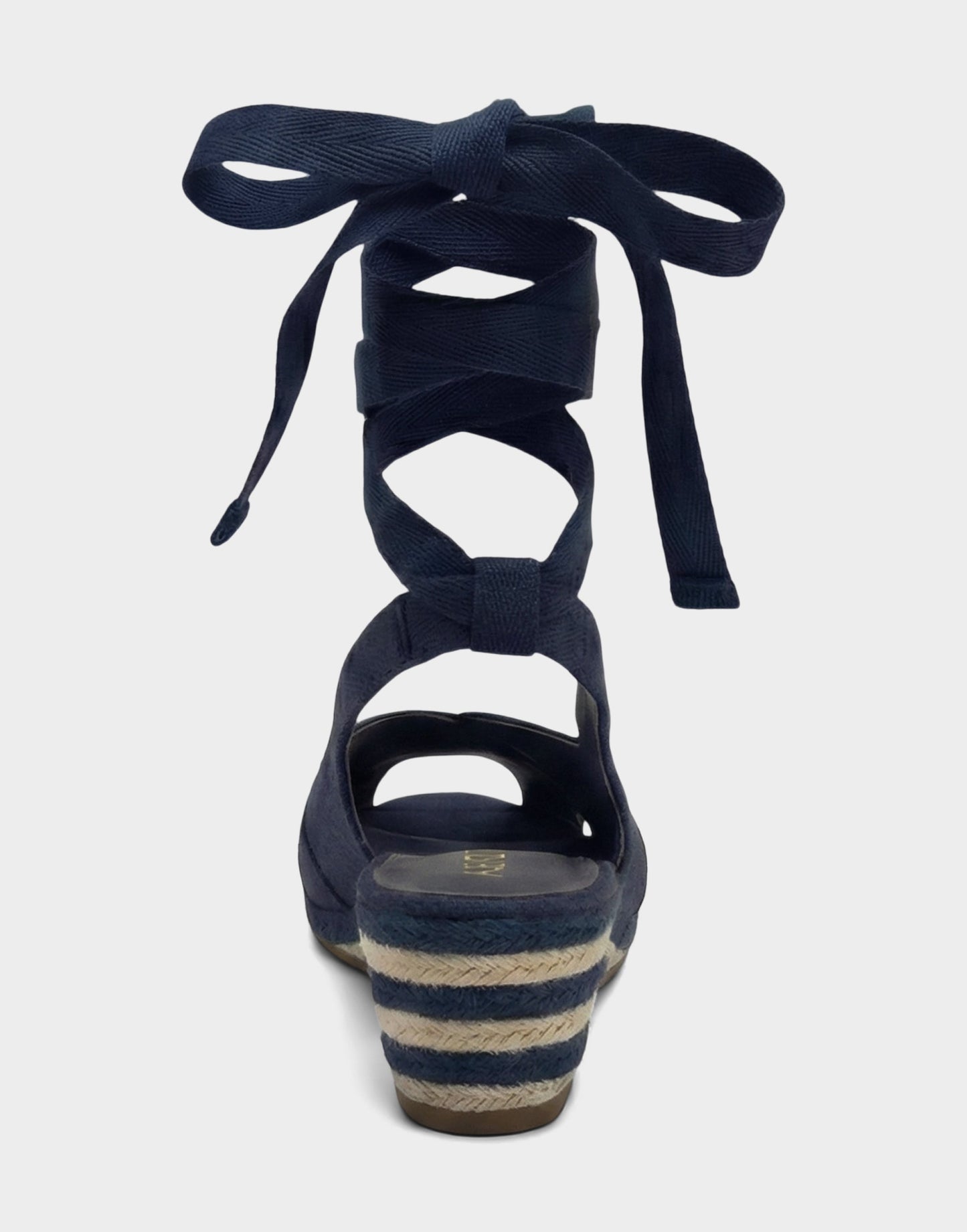 Aerosoles Lace Up Espadrille Wedge in Blue