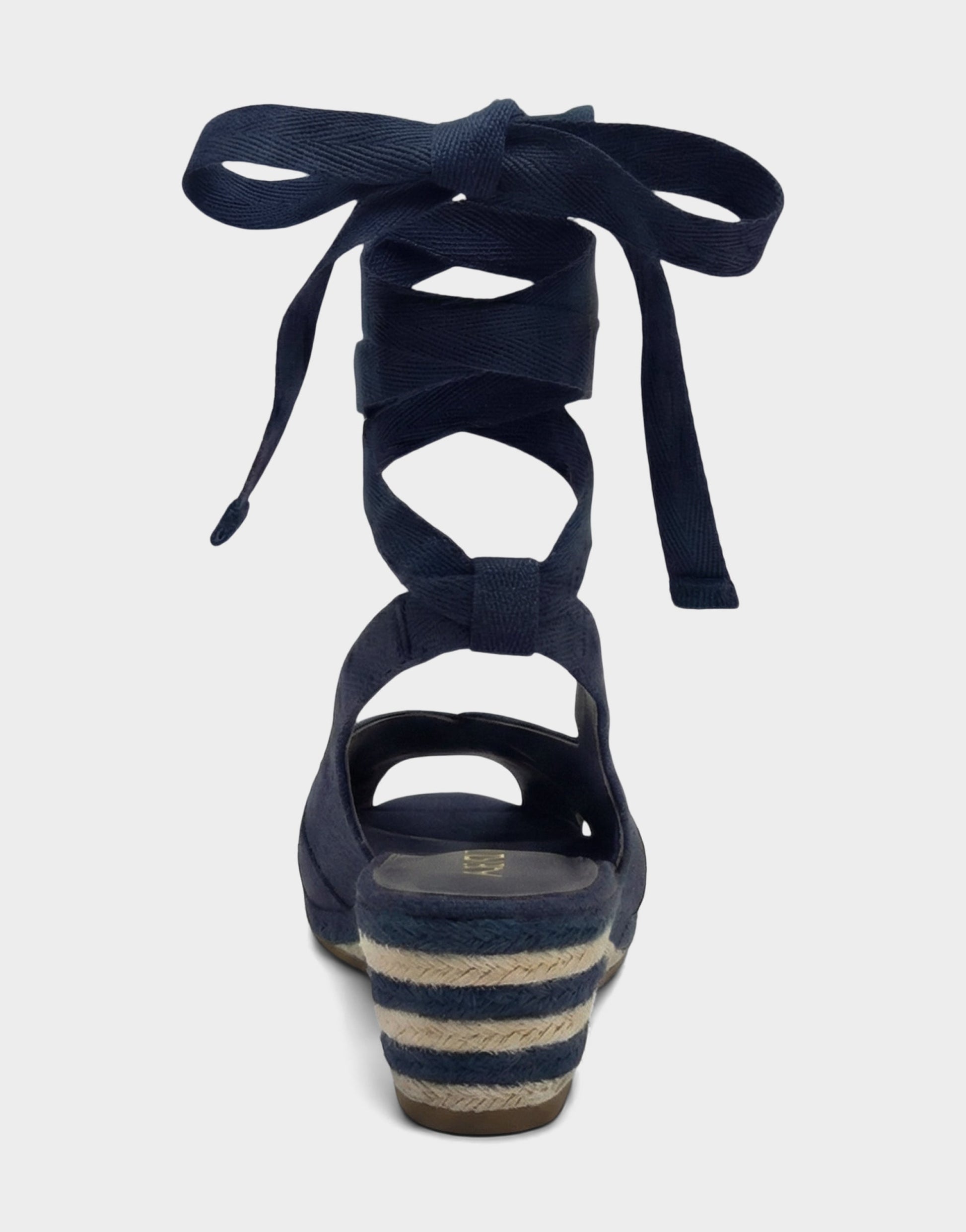 Aerosoles Lace Up Espadrille Wedge in Blue