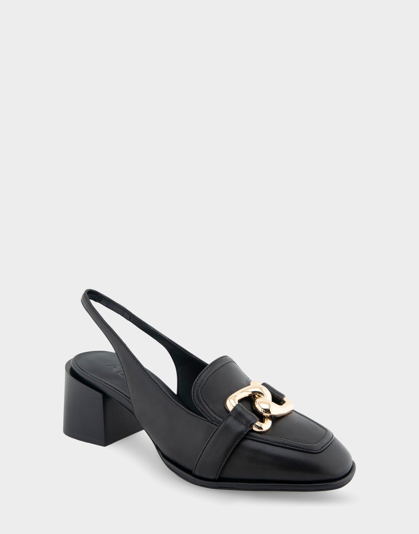 Aerosoles Ornamented Block Heel Slingback in Black