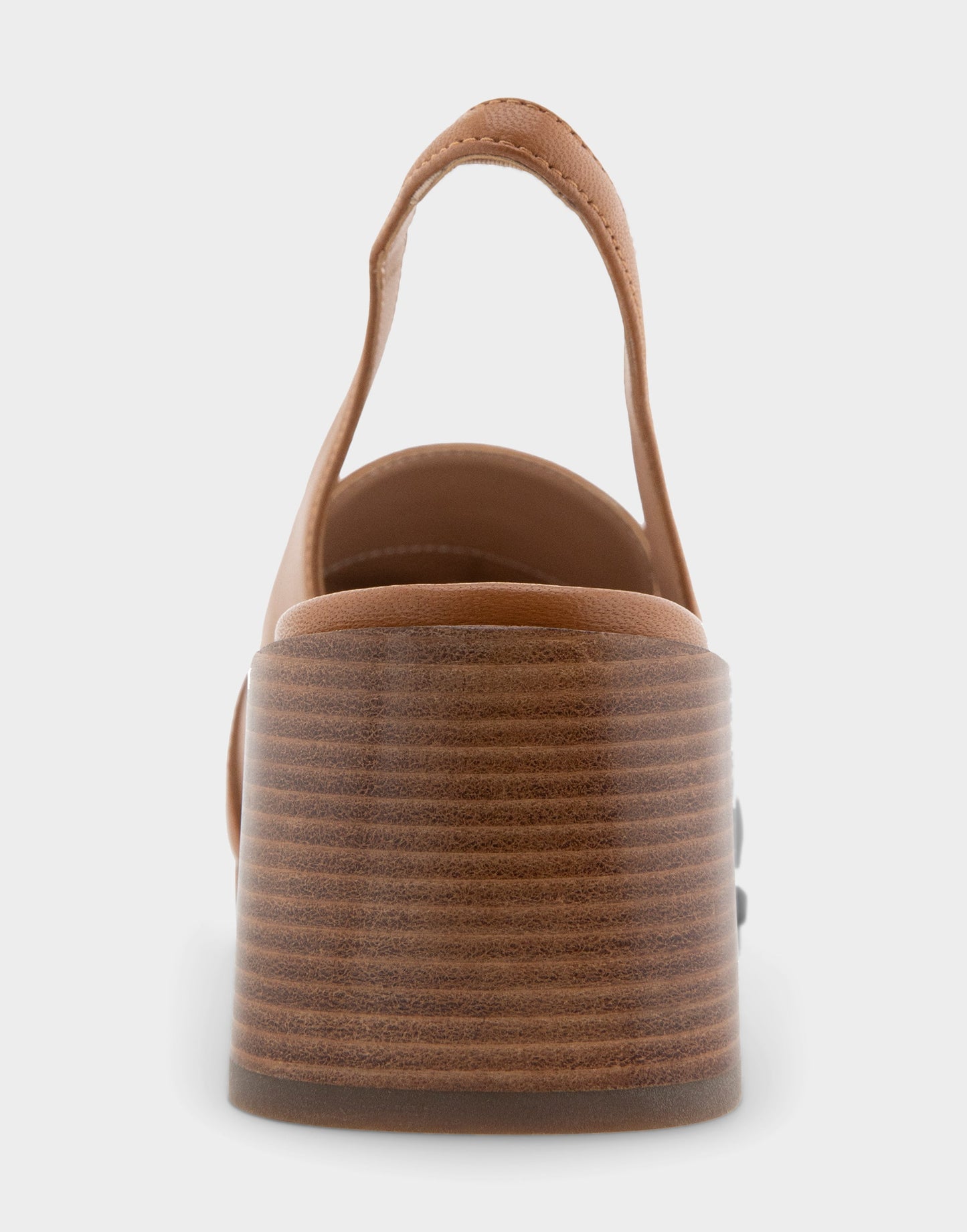 Aerosoles Ornamented Block Heel Slingback in Tan