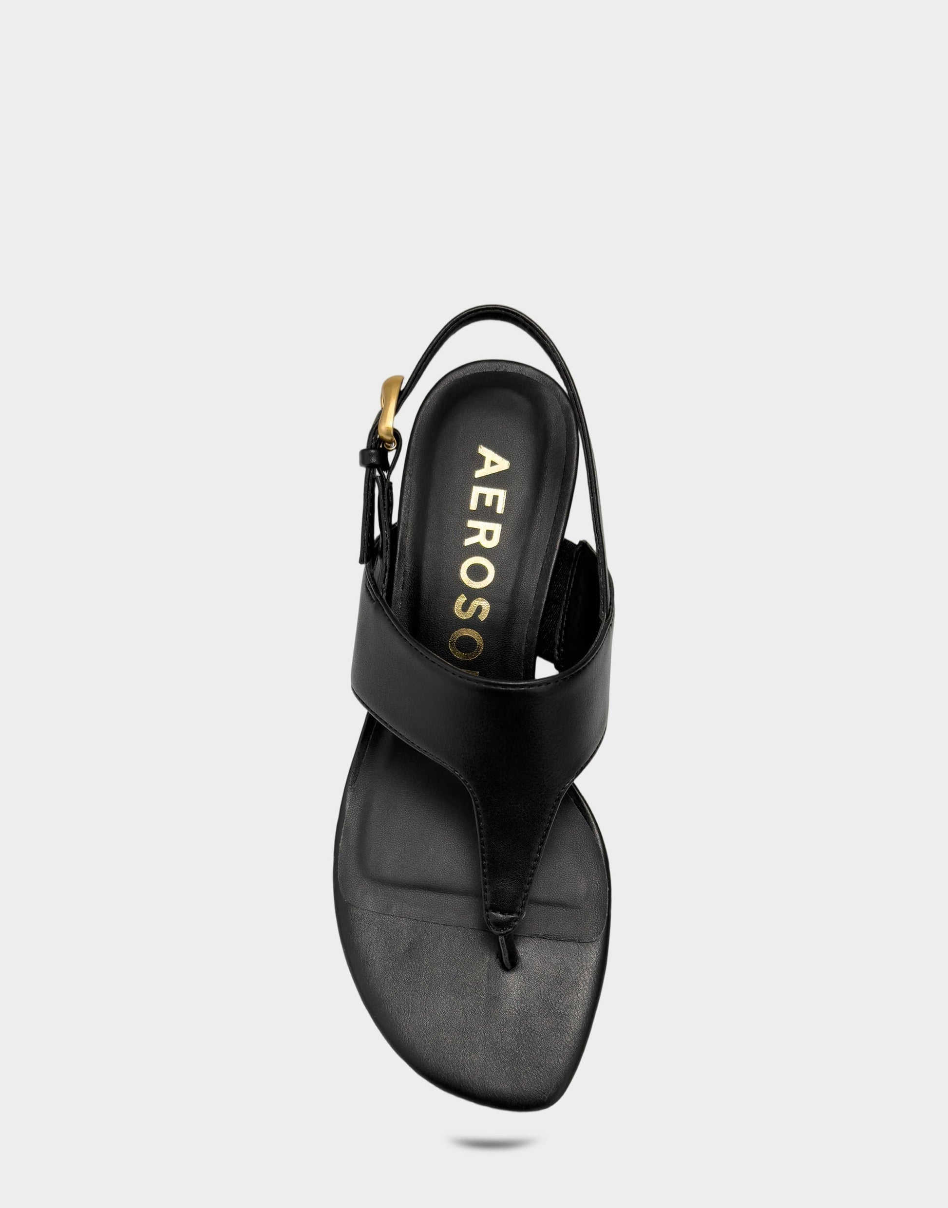 Aerosoles Heeled Sandal in Black