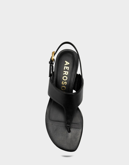Aerosoles Heeled Sandal in Black
