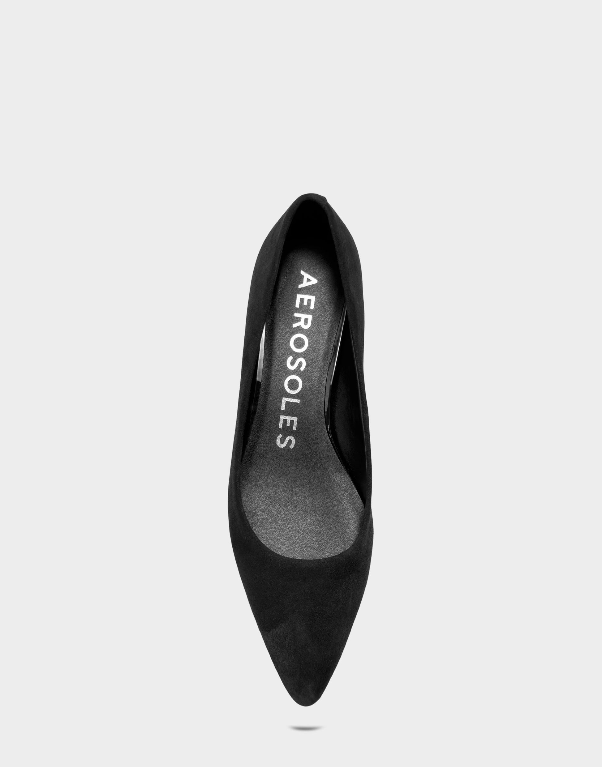 Aerosoles Kitten Heel in Black