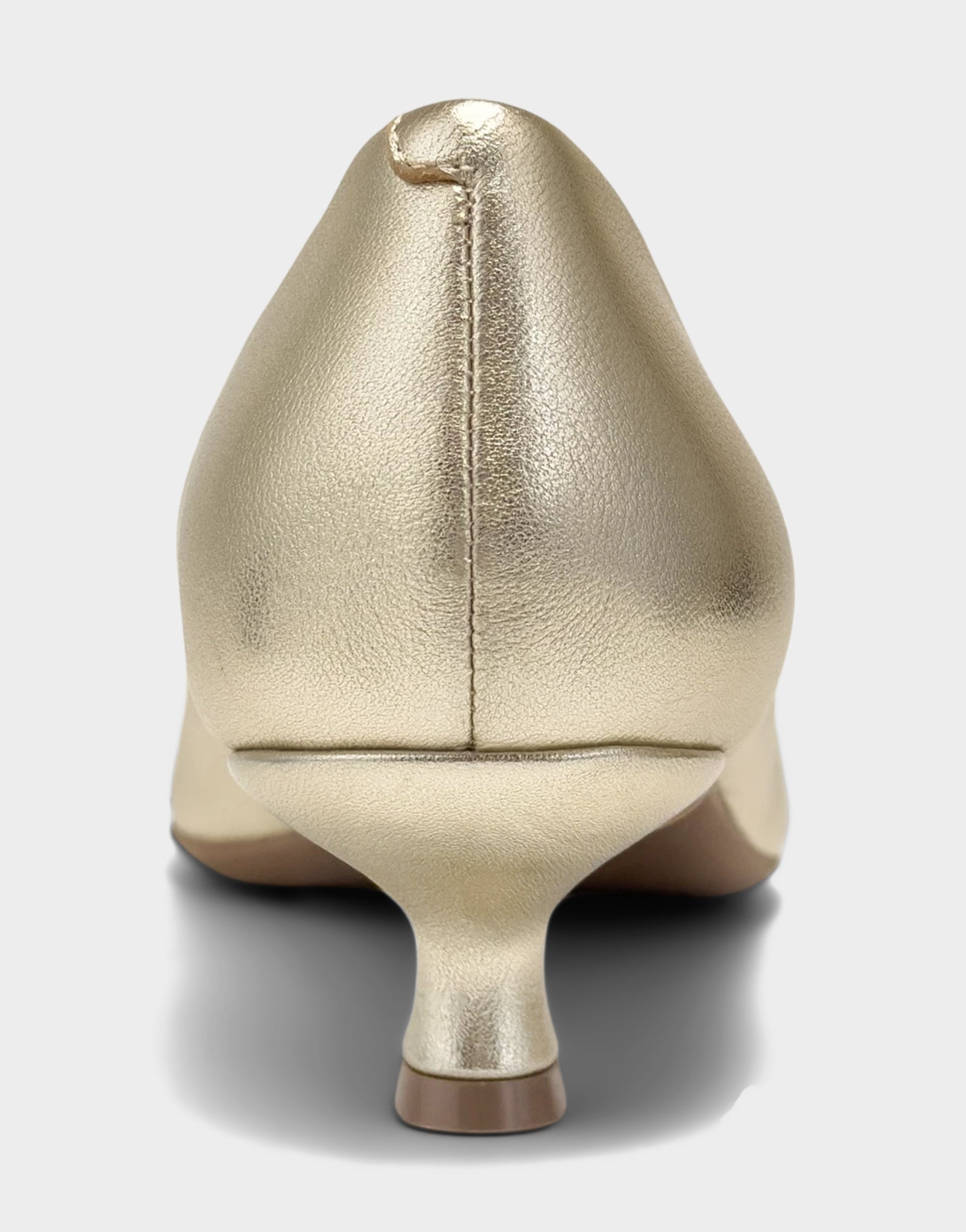 Aerosoles Kitten Heel in Soft Gold