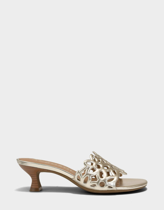 Aerosoles Heeled Sandal in Metallic Metallic