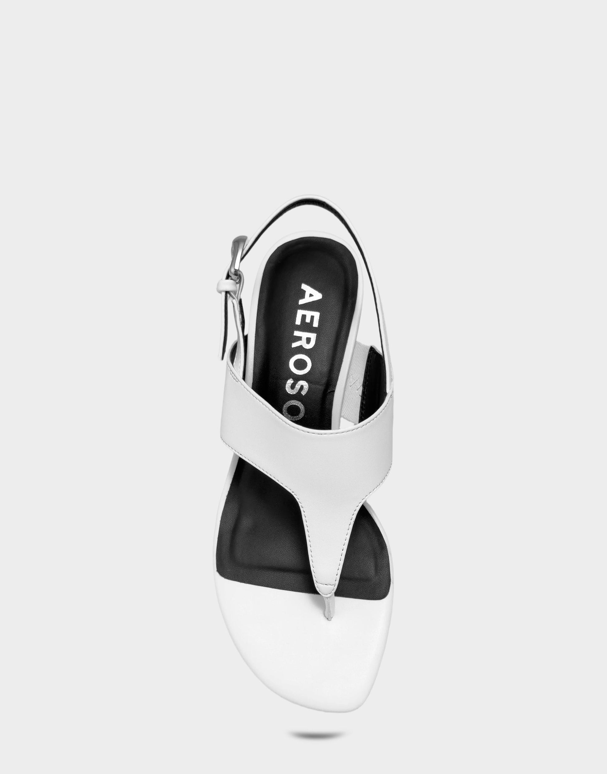 Aerosoles Heeled Sandal in White