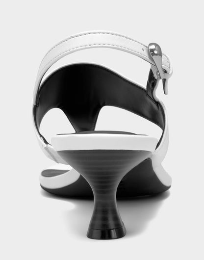 Aerosoles Heeled Sandal in White