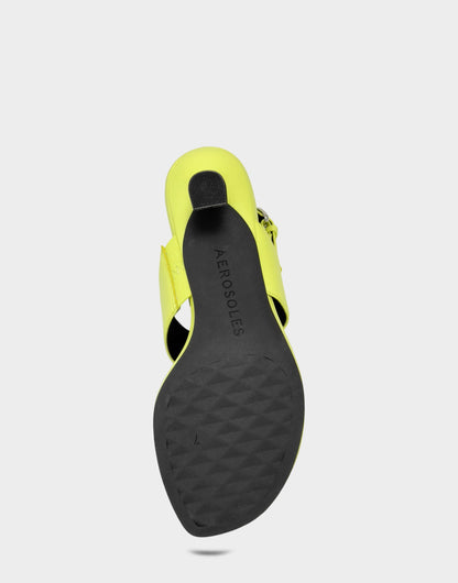 Aerosoles Heeled Sandal in Green
