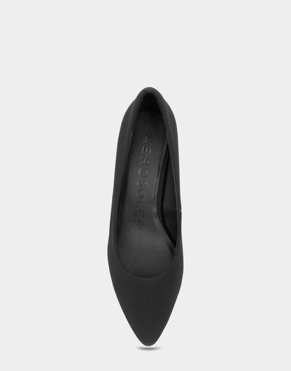 Aerosoles Kitten Heel Pump In Black