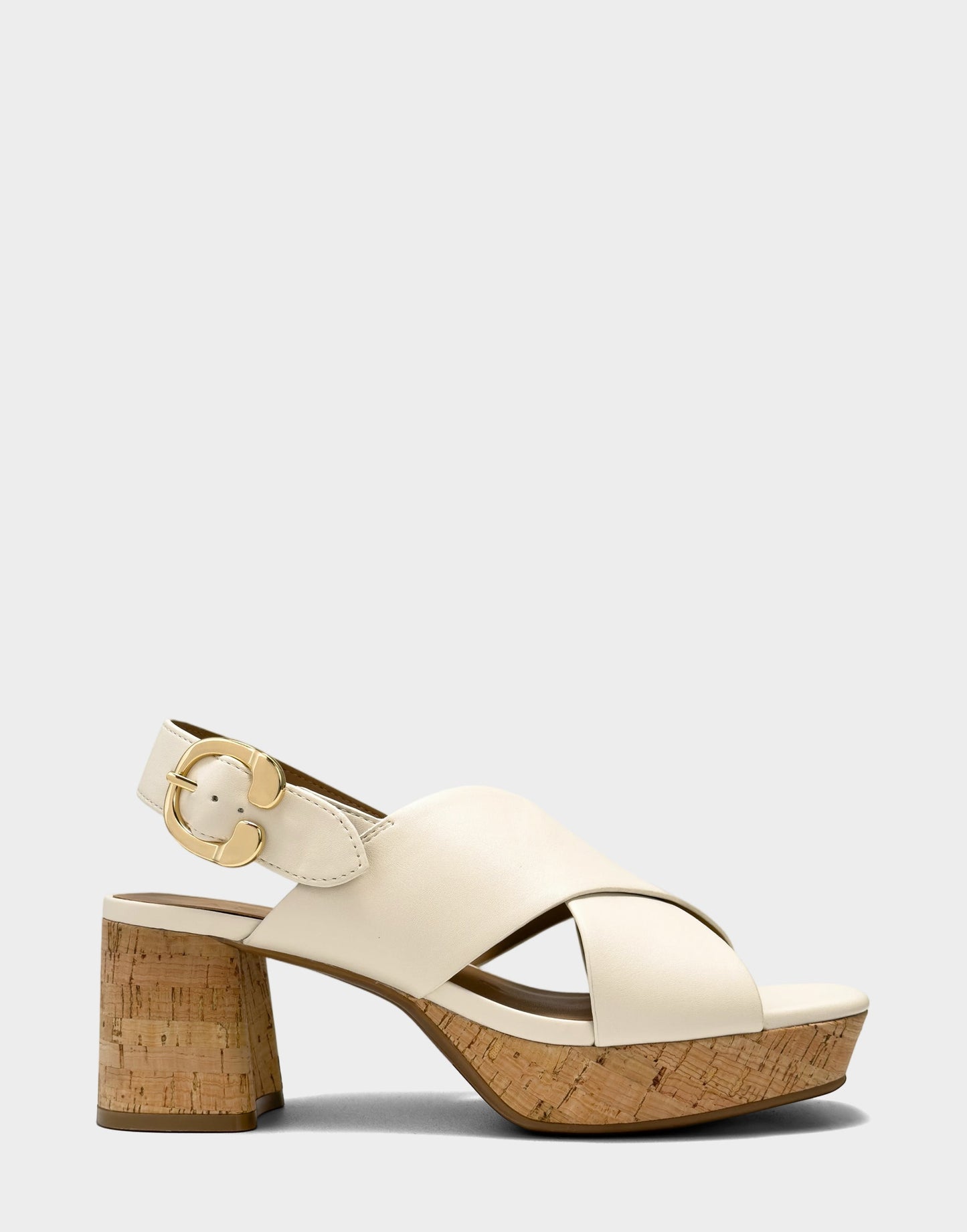 Aerosoles Platform Sandal in Cream