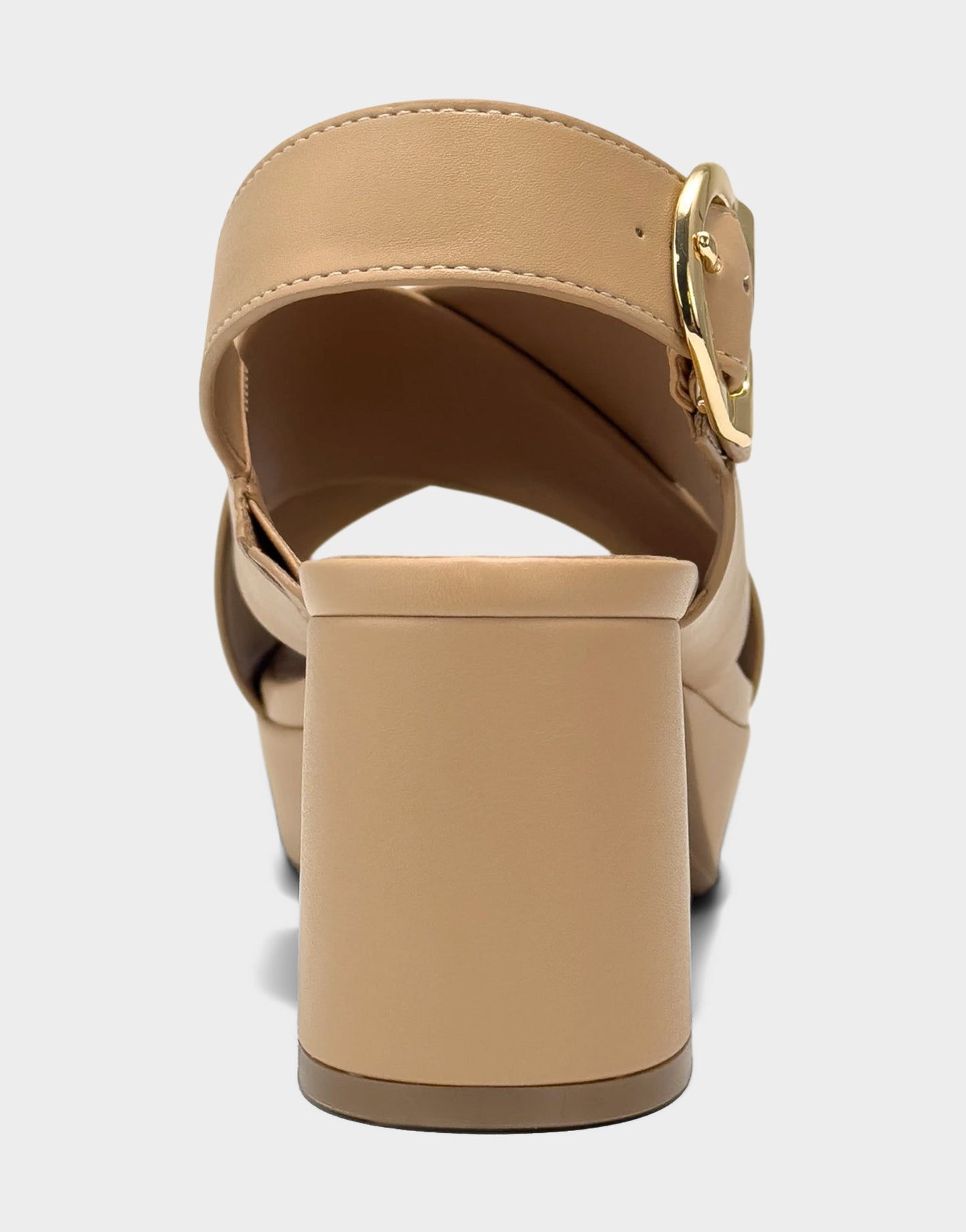 Aerosoles Platform Sandal in Natural