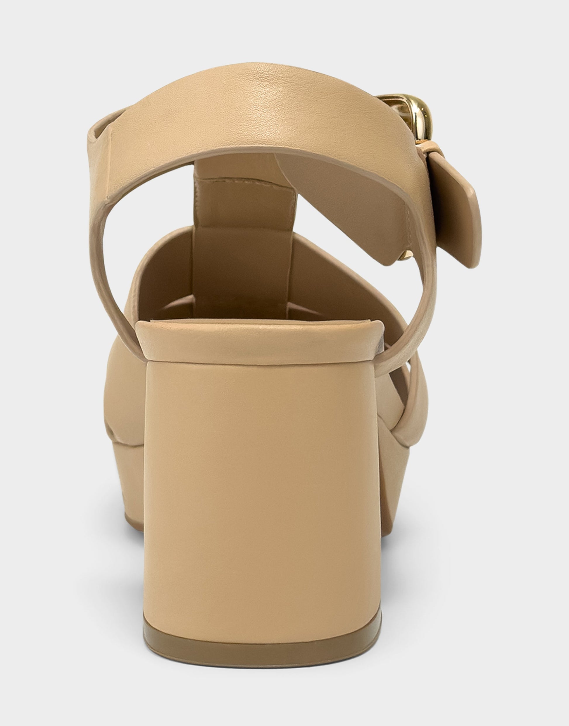 Aerosoles Platform Sandal in Beige Bisque