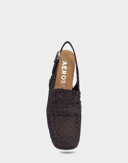 Aerosoles Dress Platform in Dark Brown