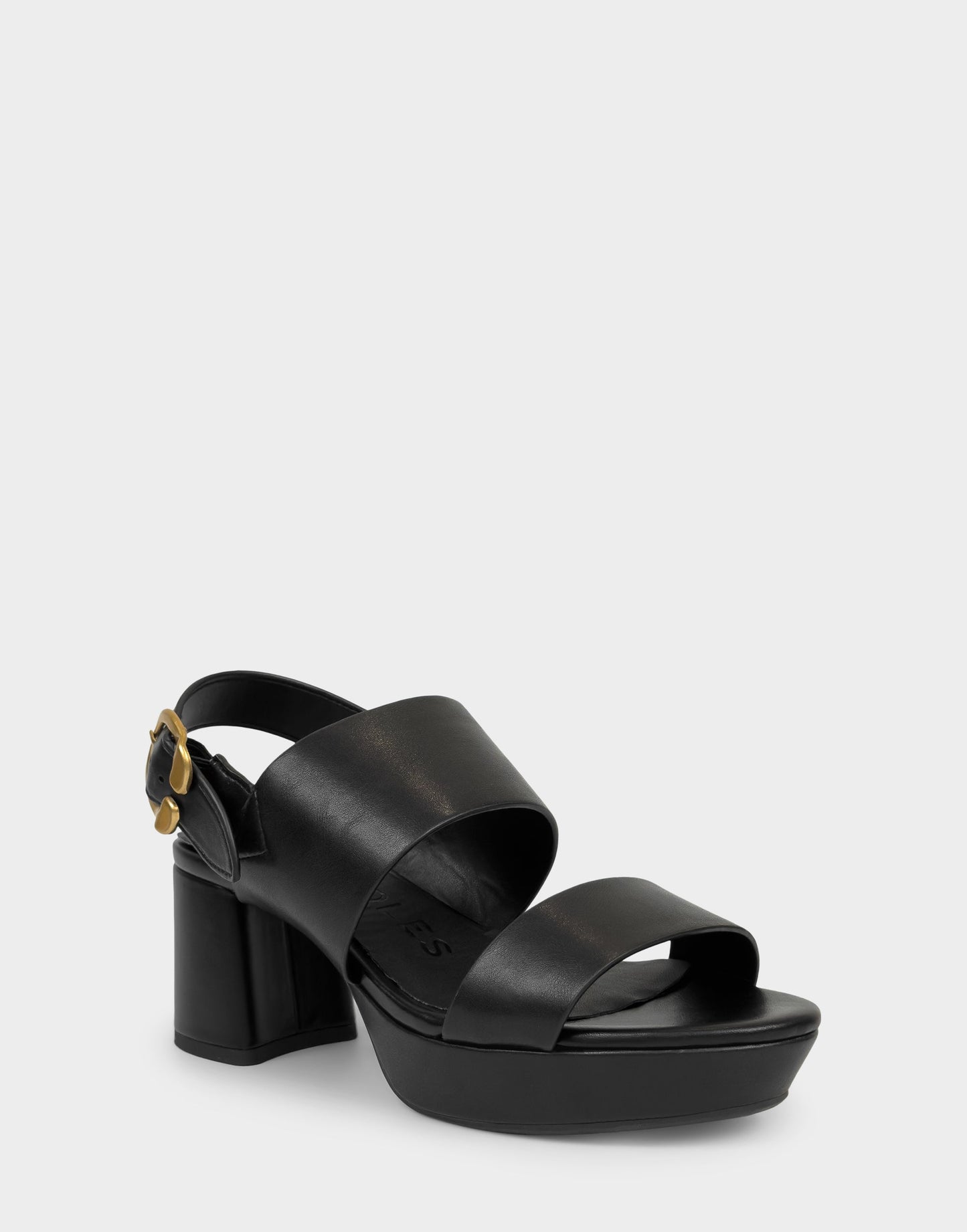 Aerosoles Platform Sandal in Black