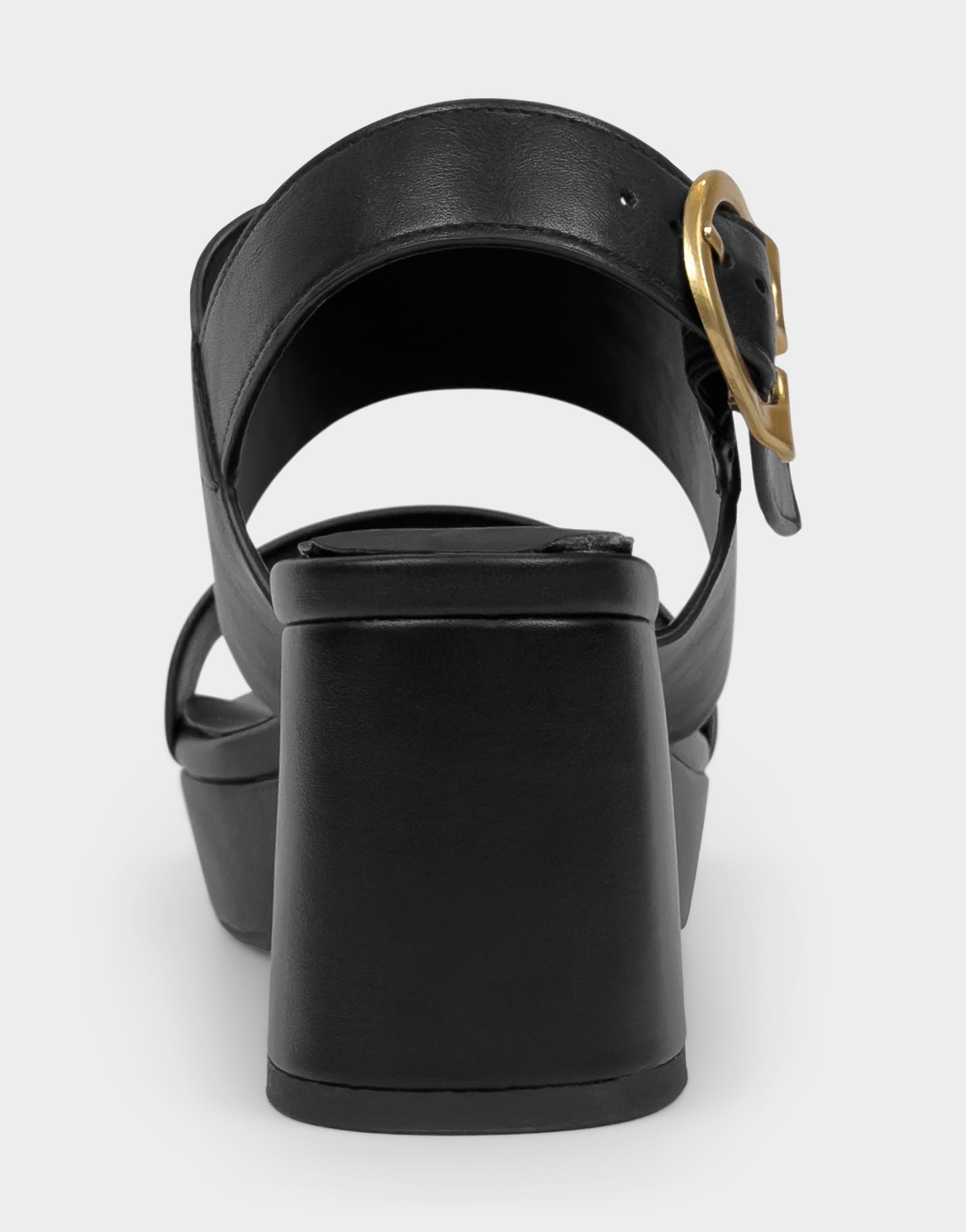 Aerosoles Platform Sandal in Black
