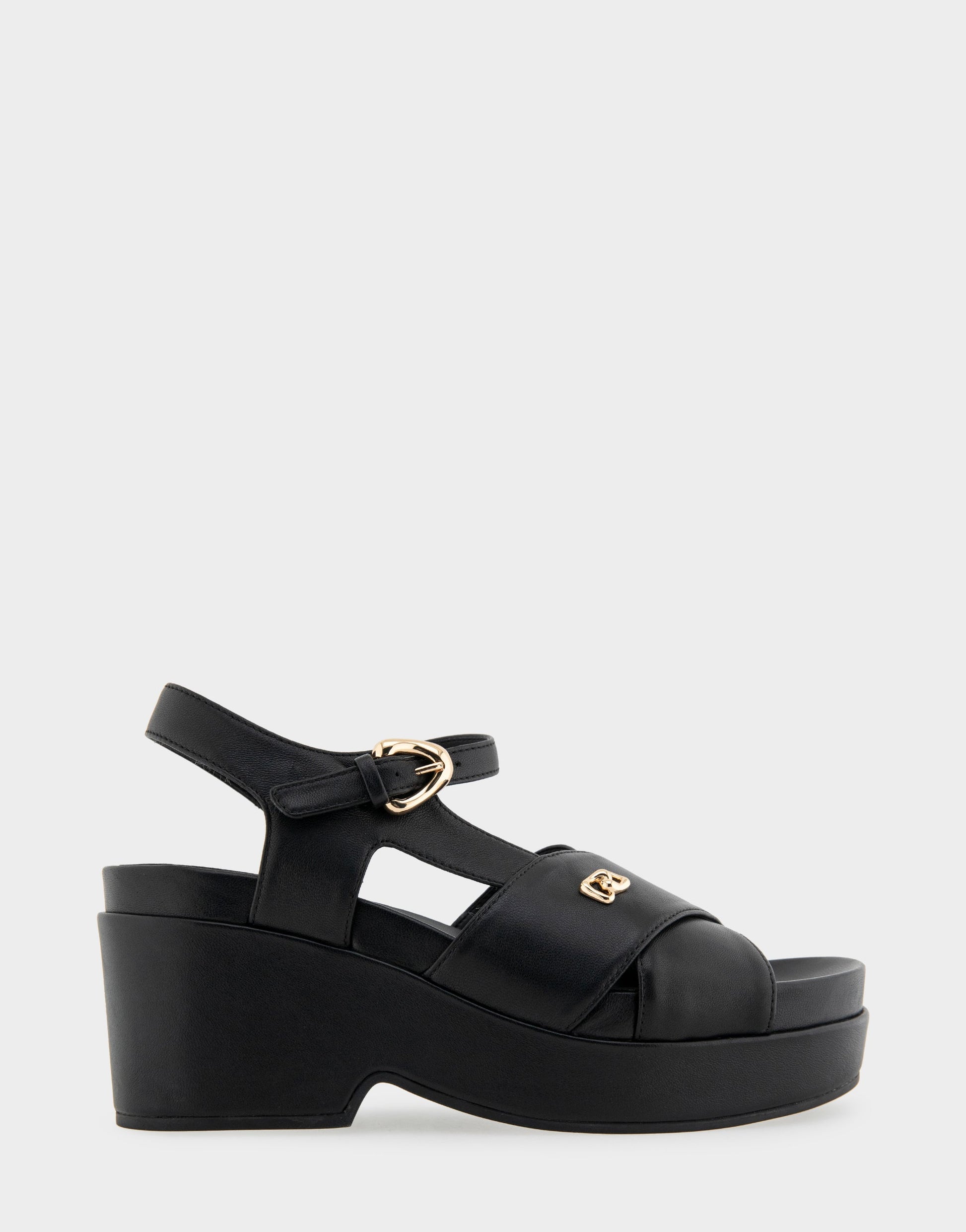 Aerosoles Platform Sandals in Black