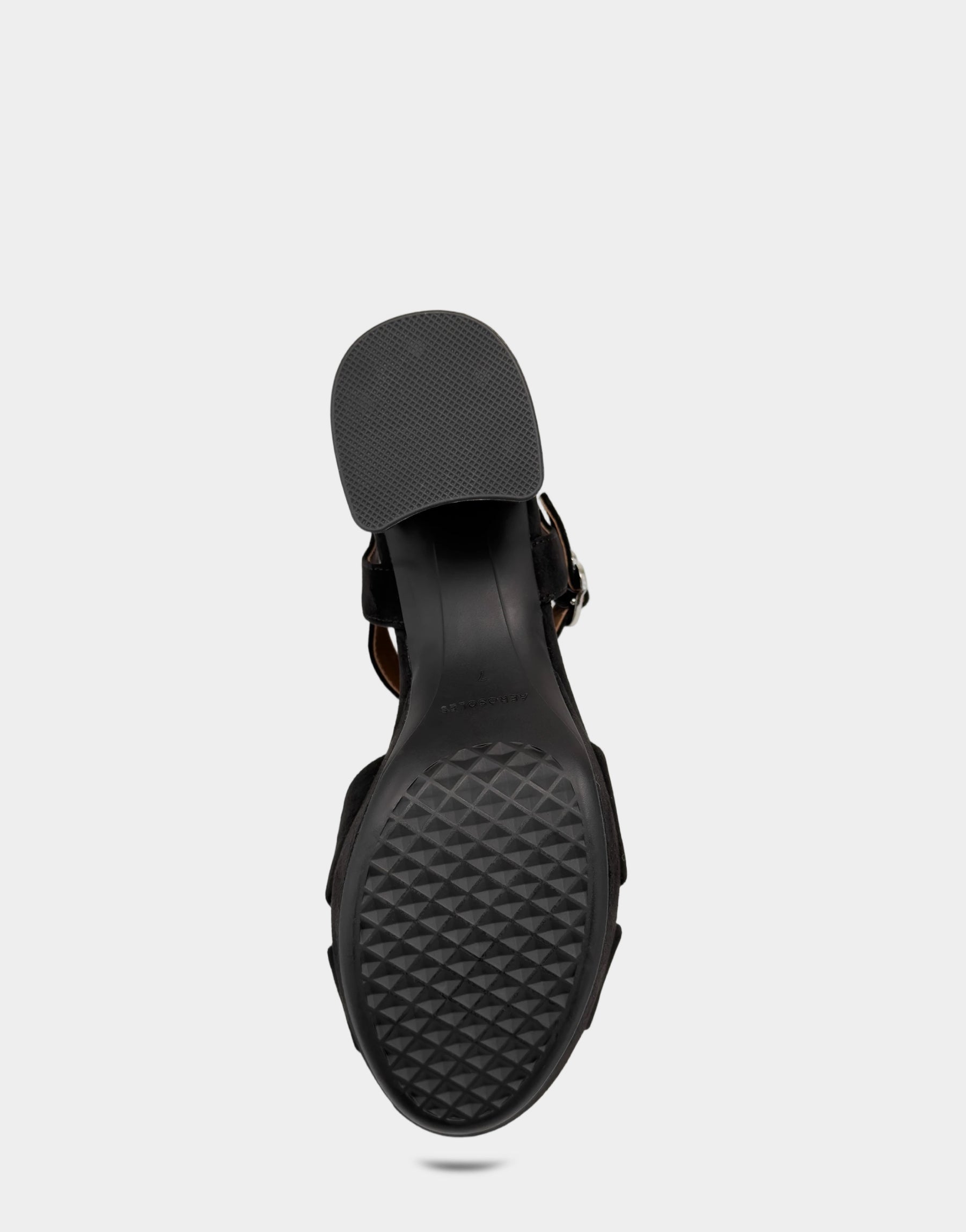 Aerosoles Crisscross Platform Sandal in Black