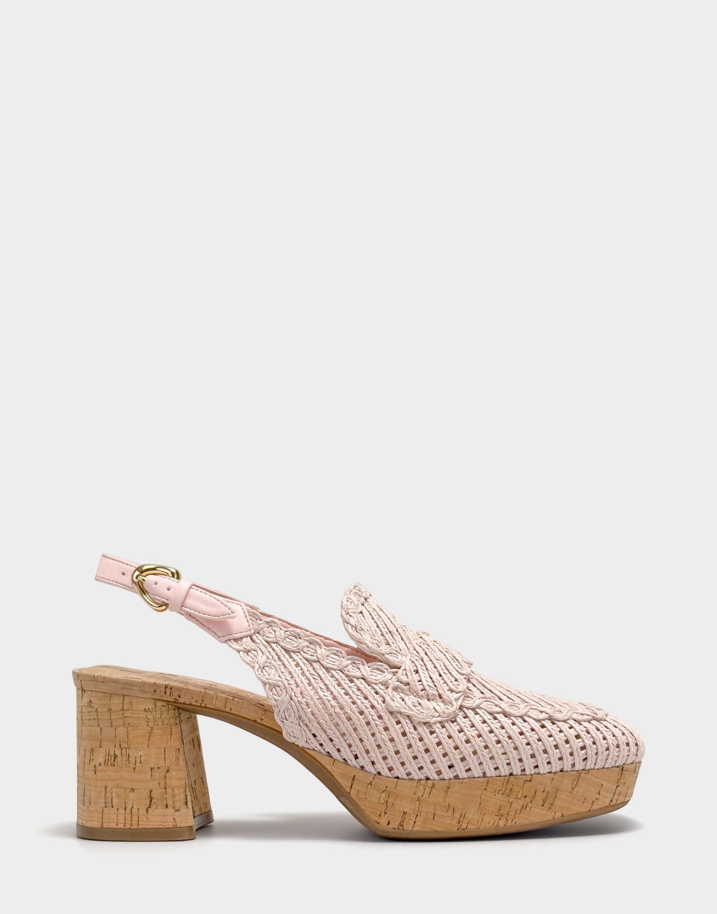 Aerosoles Dress Platform in Pale Pink