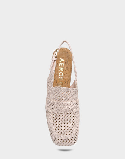 Aerosoles Dress Platform in Pale Pink