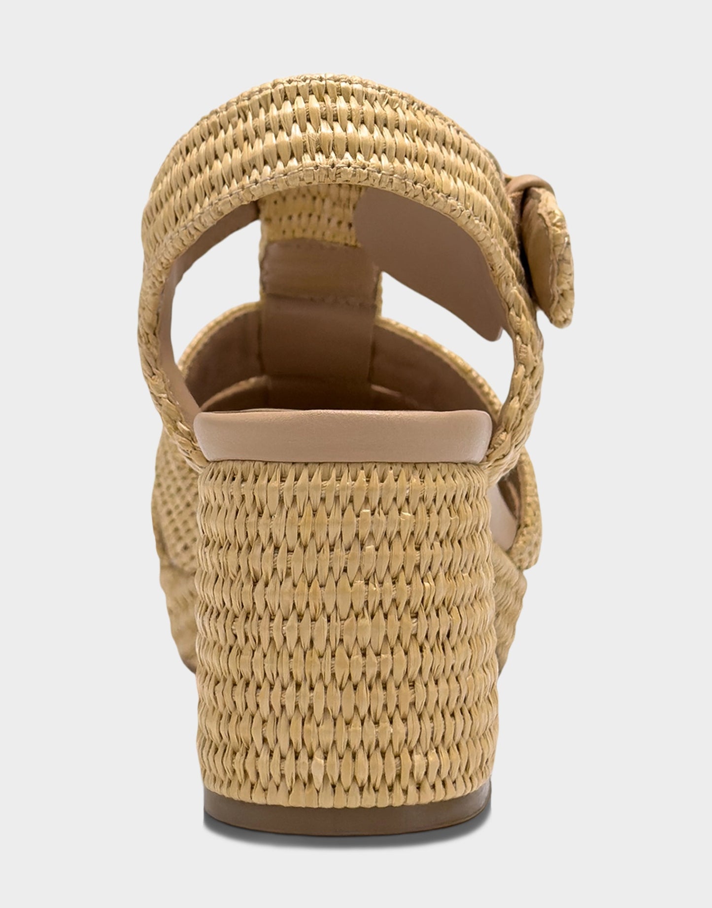 Aerosoles Platform Sandal in Natural