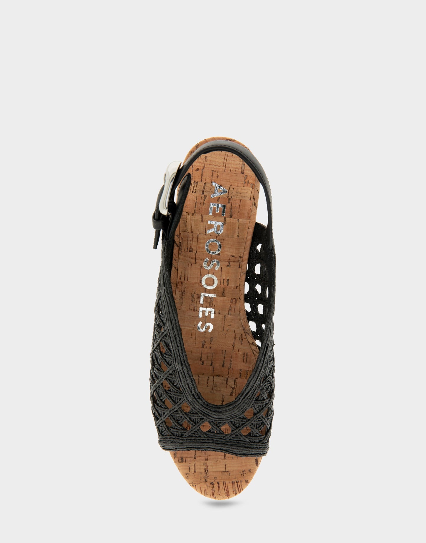 Aerosoles Platform Sandals in Black
