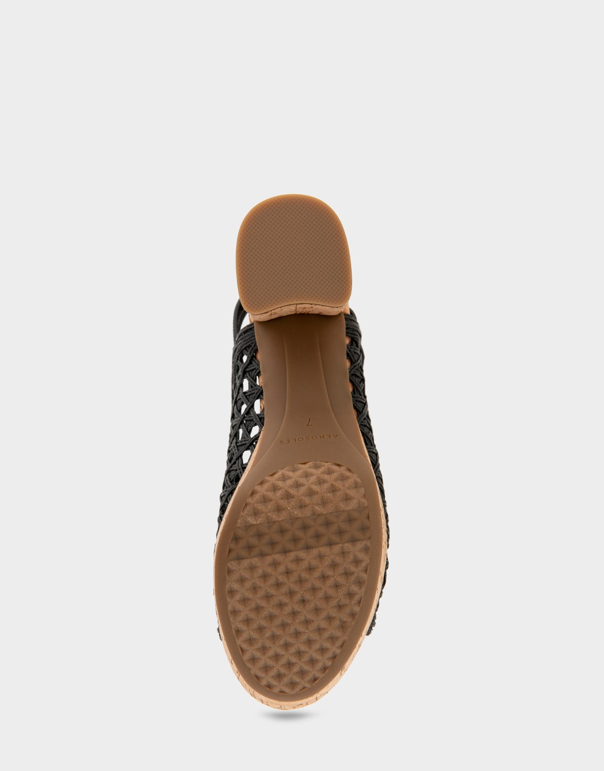 Aerosoles Platform Sandals in Black
