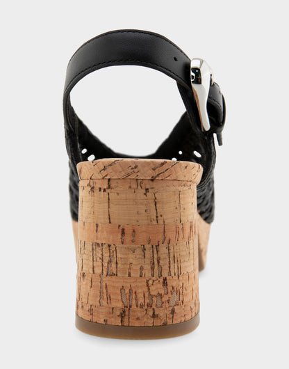 Aerosoles Platform Sandals in Black