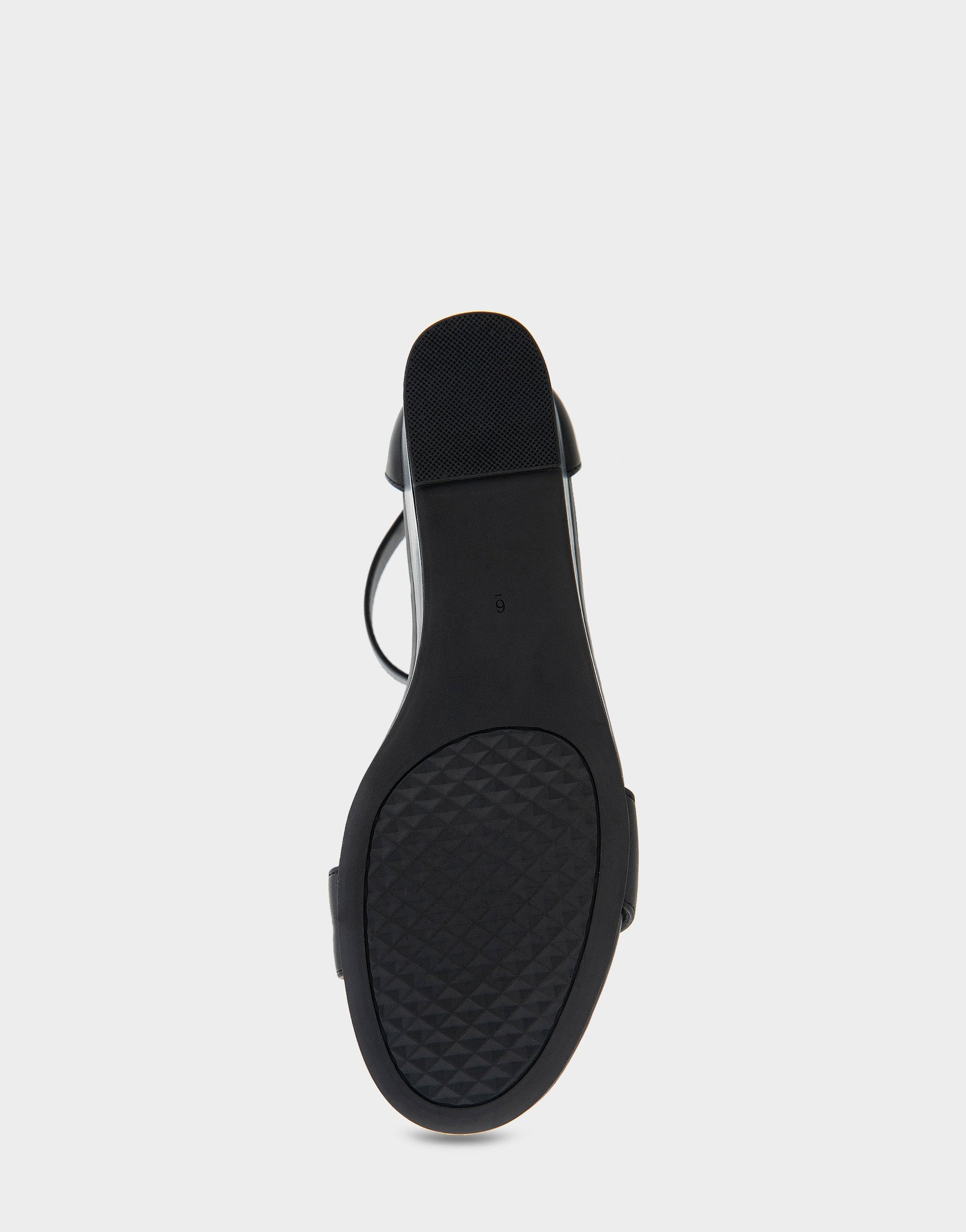 Aerosoles Ankle Strap Mid Wedge Sandal in Black