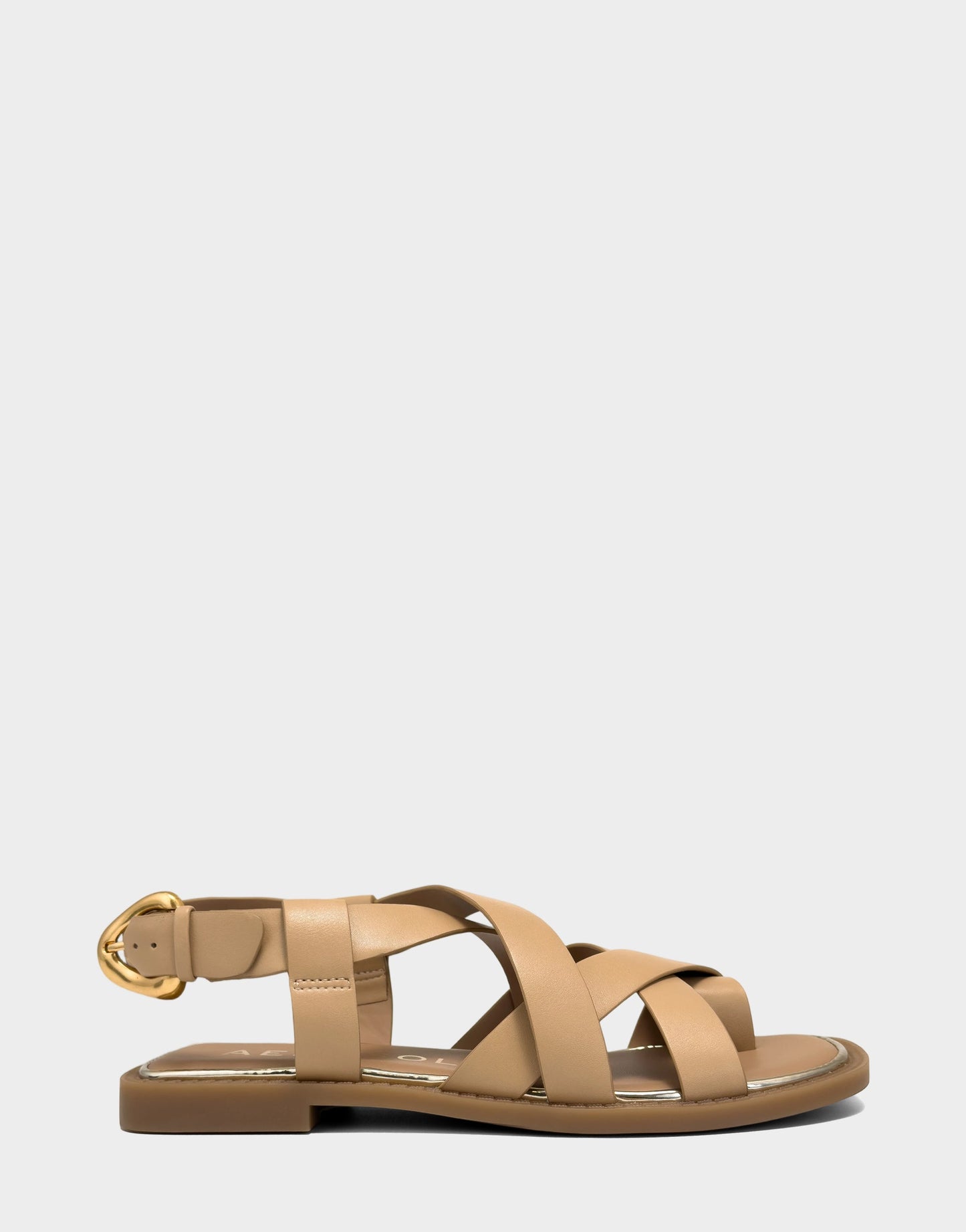 Aerosoles Flat Sandal in Natural