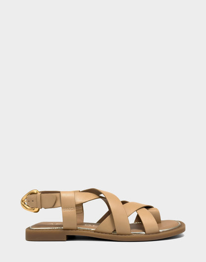 Aerosoles Flat Sandal in Natural