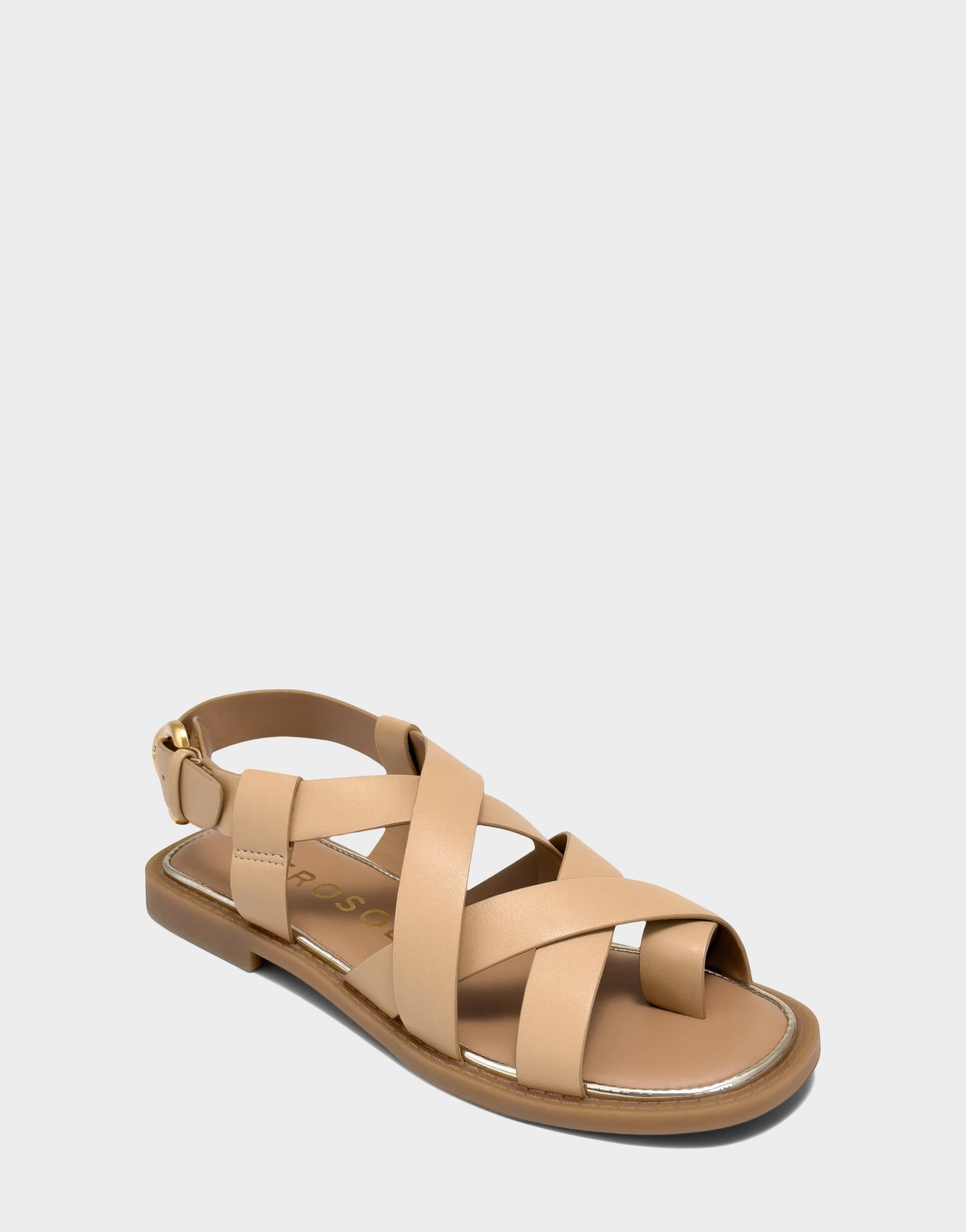 Aerosoles Flat Sandal in Natural